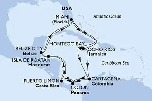 Маршрут круїзу