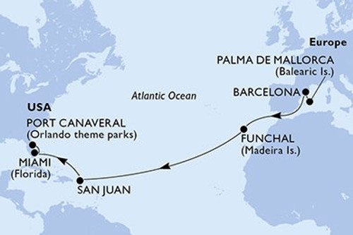 Plan rejsu