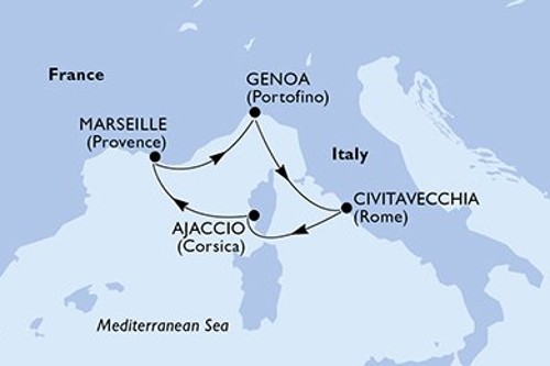Cruise itinerary