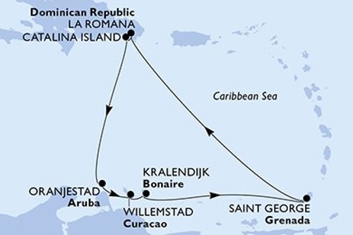 Cruise itinerary