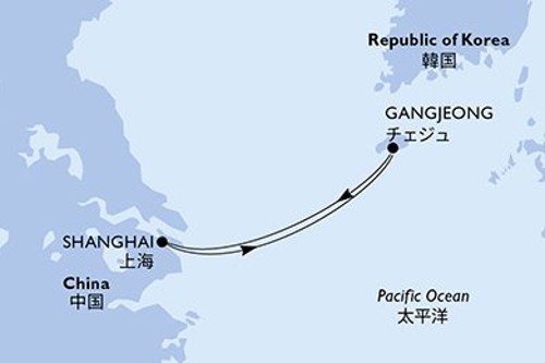 Cruise itinerary
