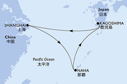 Cruise itinerary