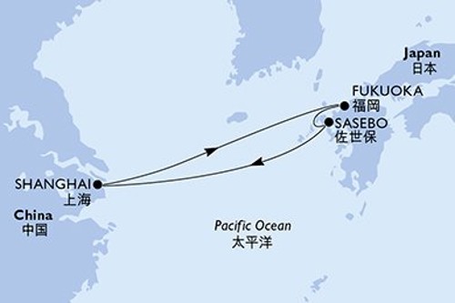 Cruise itinerary