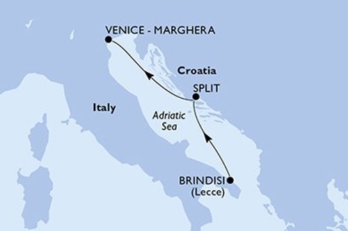 Cruise itinerary
