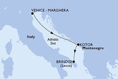 Cruise itinerary