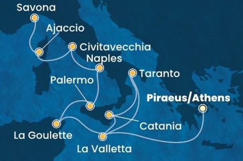 Cruise itinerary