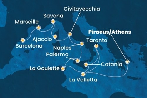 Cruise itinerary