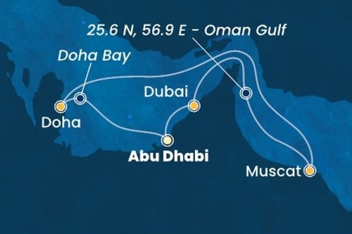 Cruise itinerary