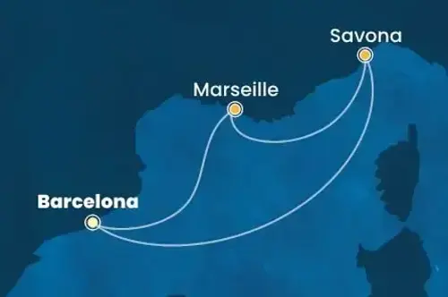 Cruise itinerary