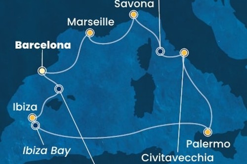 Cruise itinerary