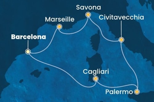 Cruise itinerary