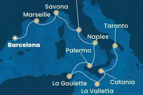 Маршрут круїзу