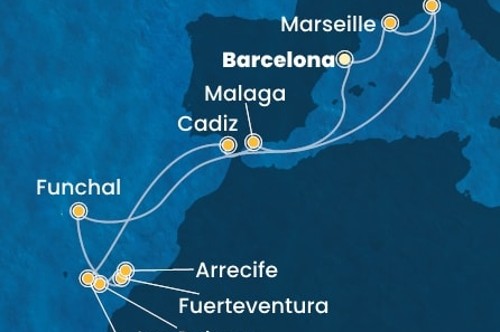 Cruise itinerary