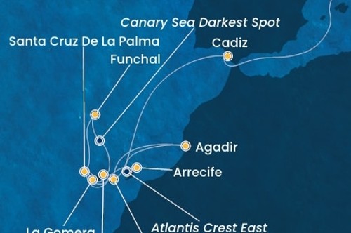 Cruise itinerary