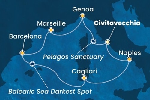 Cruise itinerary