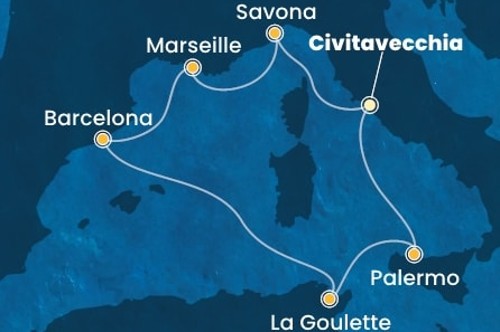 Cruise itinerary
