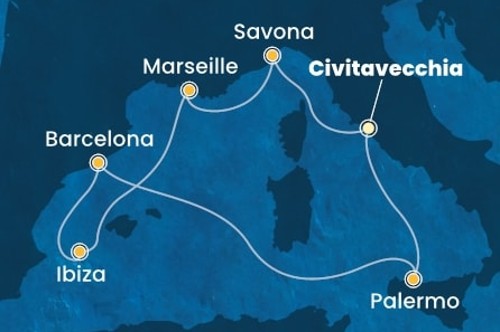 Cruise itinerary