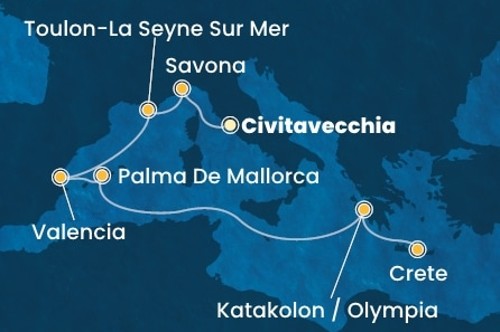 Cruise itinerary