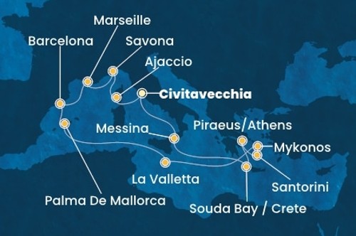 Cruise itinerary