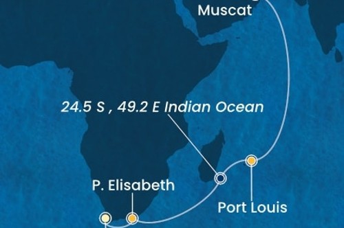 Cruise itinerary