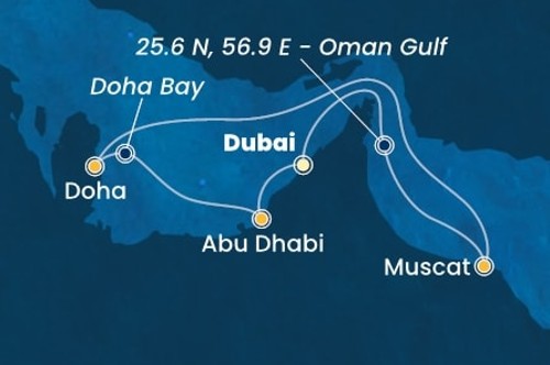 Cruise itinerary