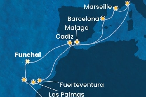 Cruise itinerary
