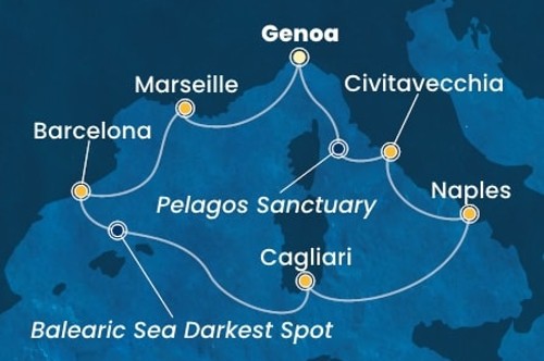 Cruise itinerary