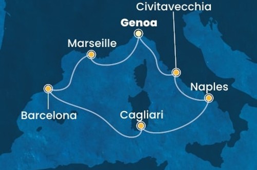 Cruise itinerary