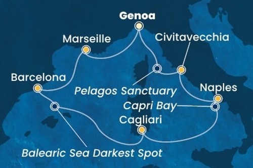 Cruise itinerary