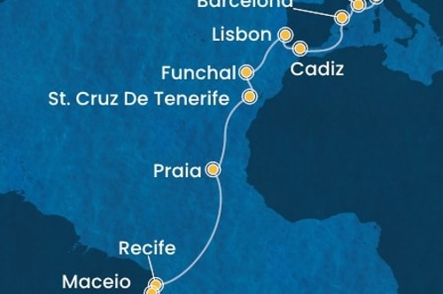 Cruise itinerary