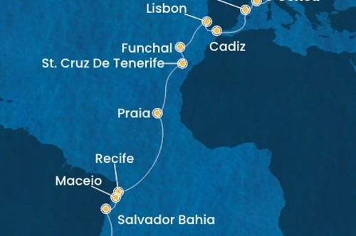 Cruise itinerary