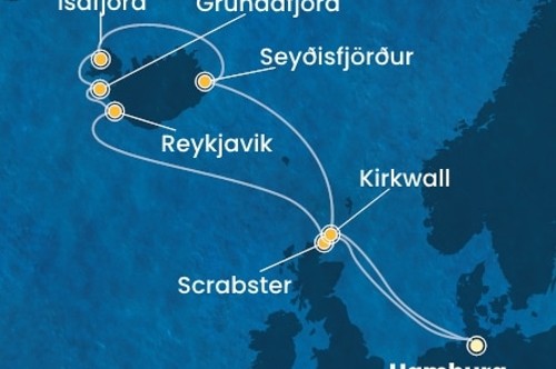 Cruise itinerary