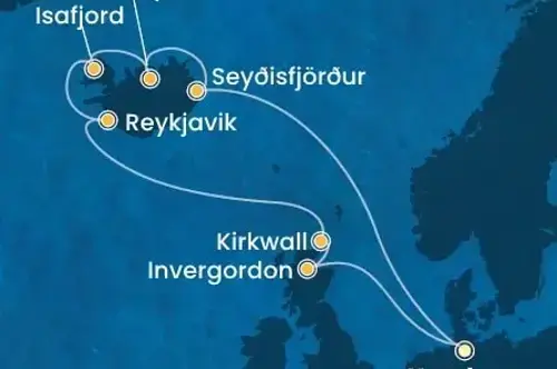 Маршрут круиза