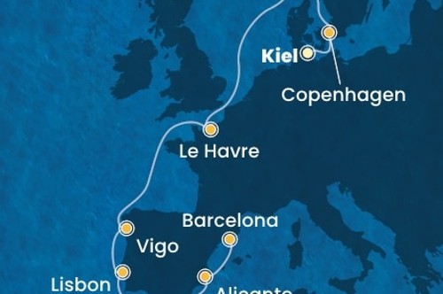 Cruise itinerary