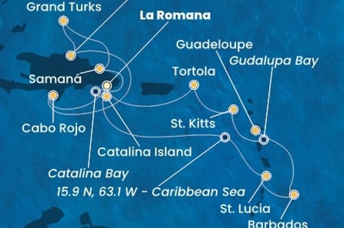 Cruise itinerary