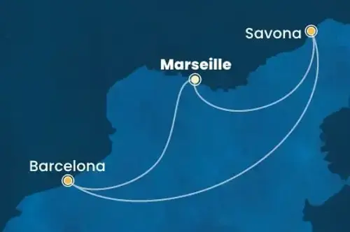 Маршрут круиза