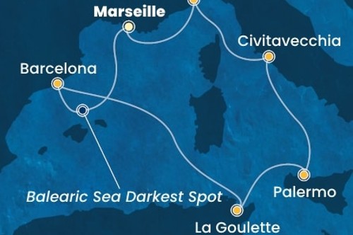 Cruise itinerary