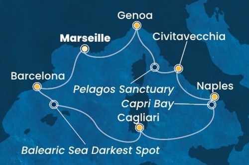 Cruise itinerary
