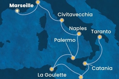 Cruise itinerary