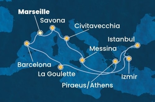 Cruise itinerary
