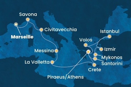 Cruise itinerary