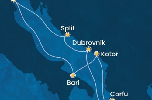 Cruise itinerary
