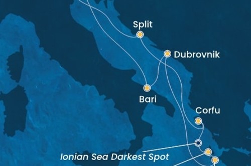 Cruise itinerary