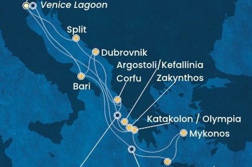 Cruise itinerary