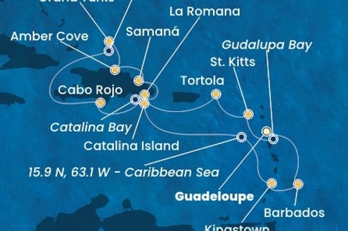 Cruise itinerary
