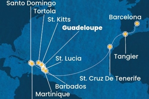 Cruise itinerary