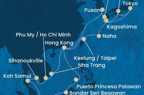 Cruise itinerary