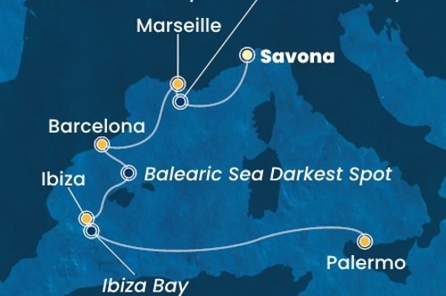 Cruise itinerary