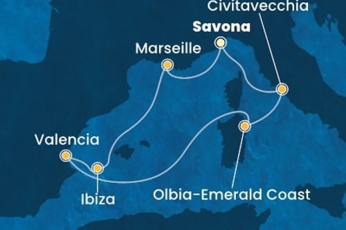 Cruise itinerary