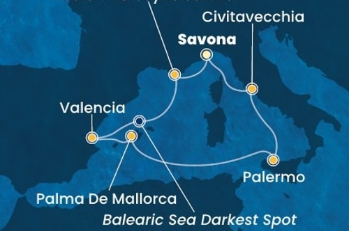Cruise itinerary